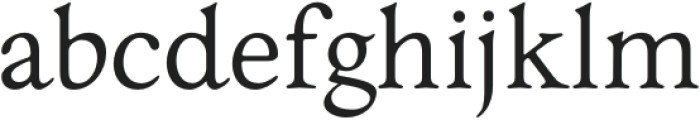 Magreb-Regular otf (400) Font LOWERCASE