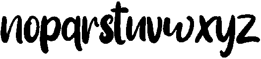Maguire otf (400) Font LOWERCASE