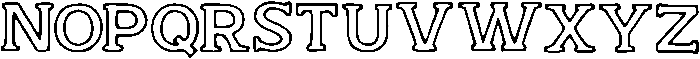Maguno ttf (400) Font UPPERCASE