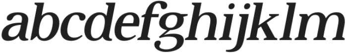 Magus Light Italic otf (300) Font LOWERCASE