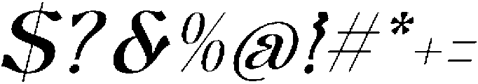 Magvix Italic otf (400) Font OTHER CHARS