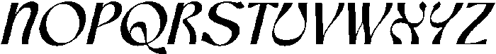Magvix Italic otf (400) Font UPPERCASE