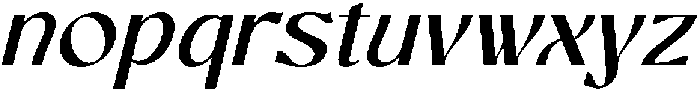 Magvix Italic otf (400) Font LOWERCASE