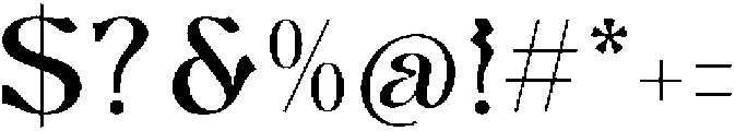 Magvix otf (400) Font OTHER CHARS