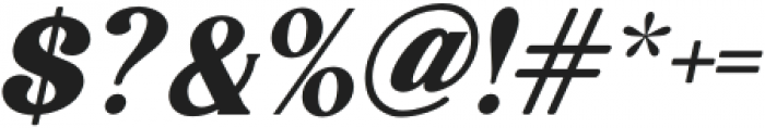Magzo Italic Semi Bold otf (600) Font OTHER CHARS