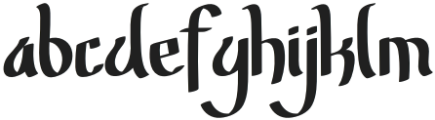 Mahabbah Zulfikar Regular otf (400) FONT