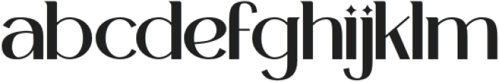 Mahalini Regular otf (400) Font LOWERCASE