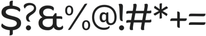 Mahameru Regular otf (400) Font OTHER CHARS