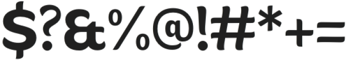 Mahameru Semi Bold otf (600) Font OTHER CHARS