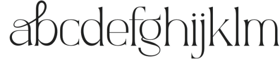 Mahcart otf (400) Font LOWERCASE