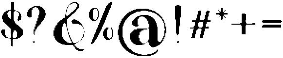 Maheng Bold ttf (700) Font OTHER CHARS