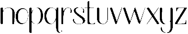 Maheng Regular ttf (400) Font LOWERCASE