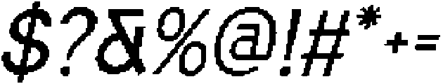 MaheniPixel-Regular otf (400) Font OTHER CHARS