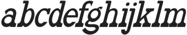 Mahligai Italic otf (400) Font LOWERCASE