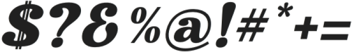 Mahoda Display Regular Oblique otf (400) Font OTHER CHARS