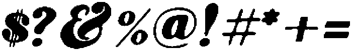 MahoganKondangClean-Regular otf (400) Font OTHER CHARS