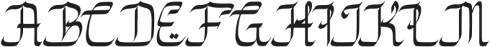 Mahyatti otf (400) Font UPPERCASE