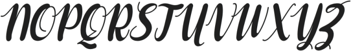 Maiborn Italic otf (400) Font UPPERCASE