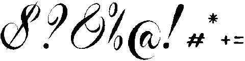 Maileya Vintage otf (400) Font OTHER CHARS