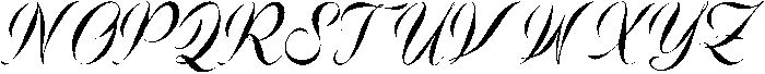 Maileya Vintage otf (400) Font UPPERCASE