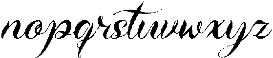 Maileya Vintage otf (400) Font LOWERCASE