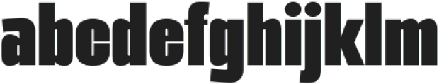 Mailgold Regular otf (400) Font LOWERCASE