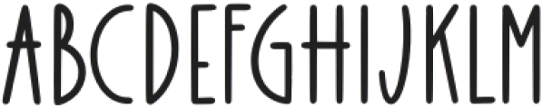 Mailhome otf (400) Font LOWERCASE