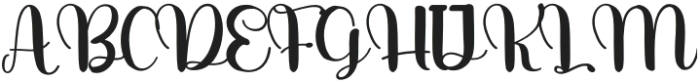 Mailist Regular otf (400) Font UPPERCASE