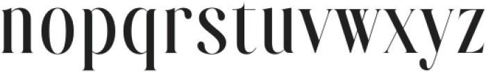 Maillore Regular otf (400) Font LOWERCASE