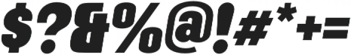 Mailuna Pro AOE Black Oblique otf (900) Font OTHER CHARS