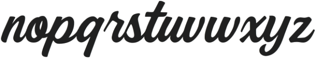 Mailune Regular otf (400) Font LOWERCASE
