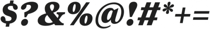 Maine Bold Italic otf (700) Font OTHER CHARS