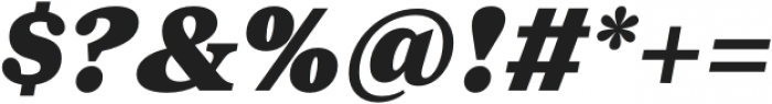 Maine ExtraBold Italic otf (700) Font OTHER CHARS