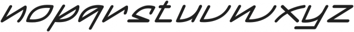 Mainline Italic otf (400) Font LOWERCASE