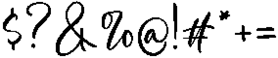 Mains Douces otf (400) Font OTHER CHARS