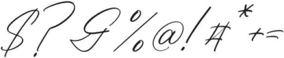 Maintelas Blomite Italic otf (400) Font OTHER CHARS