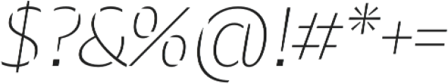 Maipo Sans Stencil Thin Italic otf (100) Font OTHER CHARS