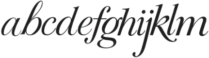 Maison Galliard Script otf (400) FONT