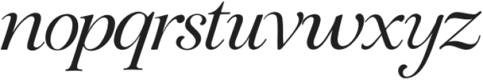 Maison Galliard Script otf (400) Font LOWERCASE