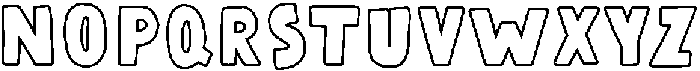 MaisonDeFleurs Outline otf (400) Font UPPERCASE