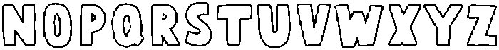 MaisonDeFleurs Outline otf (400) Font LOWERCASE