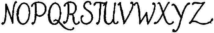 MaisonFlorea Bold otf (700) Font UPPERCASE