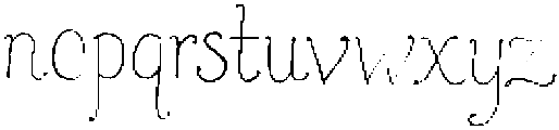 MaisonFlorea Pencil otf (400) Font LOWERCASE