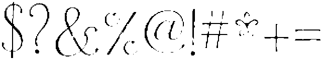 MaisonFlorea Regular otf (400) Font OTHER CHARS