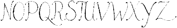 MaisonFlorea Regular otf (400) Font UPPERCASE