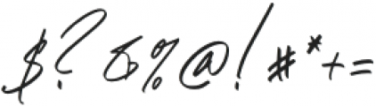 Maitland Script Italic otf (400) Font OTHER CHARS
