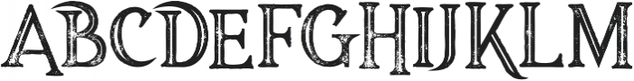 Majestic Black Inline Grunge otf (900) Font LOWERCASE