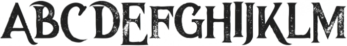 Majestic Bold Grunge otf (700) Font UPPERCASE