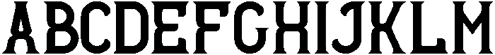 Majestic Regular otf (400) Font UPPERCASE