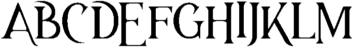 Majestic Regular otf (400) Font UPPERCASE